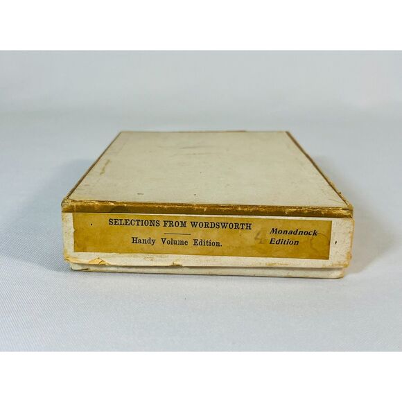 Selections from Wordsworth Monadnock Edition Handy Volume Poetry Poems - Picture 11 of 11